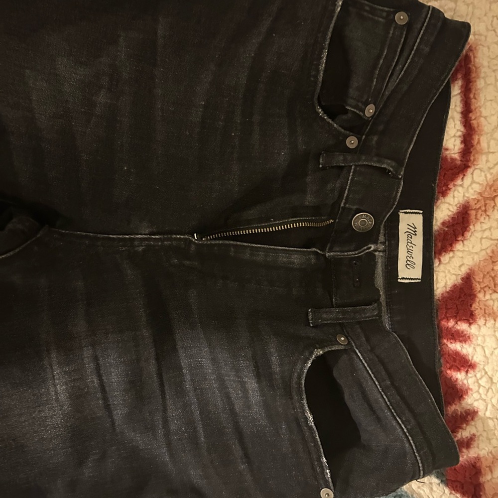 Madewell Black Denim Jeans